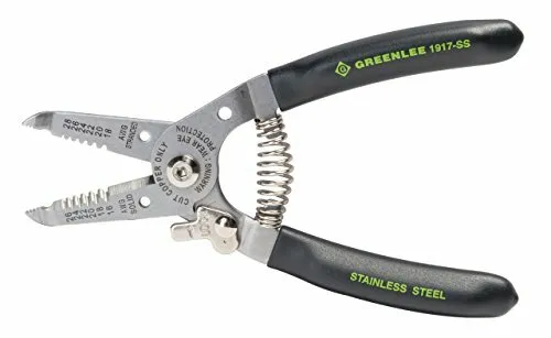 Greenlee Hand Tools Stainless Steel Wire Stripper 1917-SS 16-26AWG