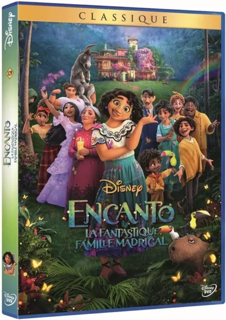 ENCANTO : LA FANTASTIQUE FAMILLE MADRIGAL - Disney N° 129 - DVD NEUF/CELLO