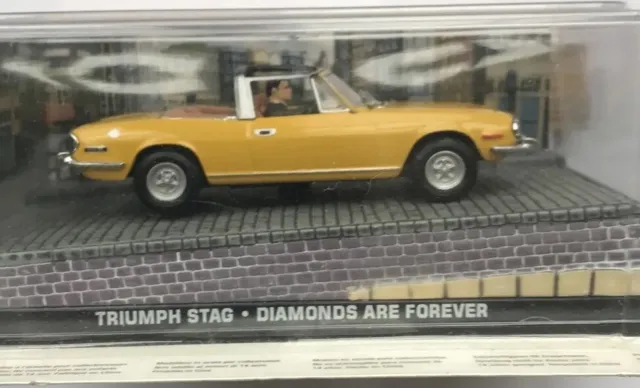 James Bond 007 - Triumph Stag - Diamonds Are Forever - Fabbri - 2007 Boxed Model