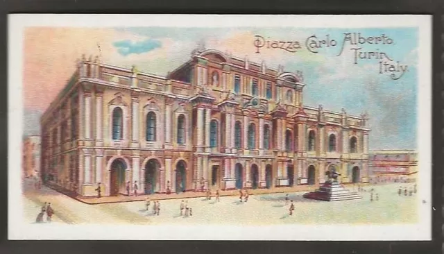 Churchman-Interesting Buildings 1905-#20- Piazza Carlo Alberto - Turin