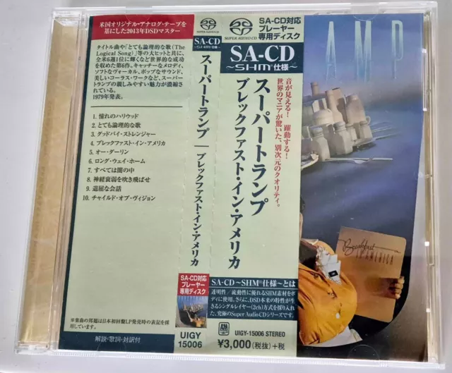 Supertramp: Breakfast In America - Single Layer SHM SACD, Limited, Remastered