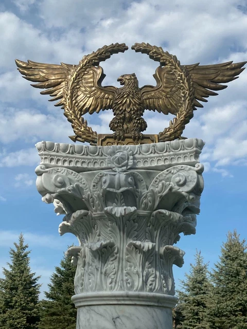 Incredible Bronze Roman Republic Designer Eagles - Kccb5