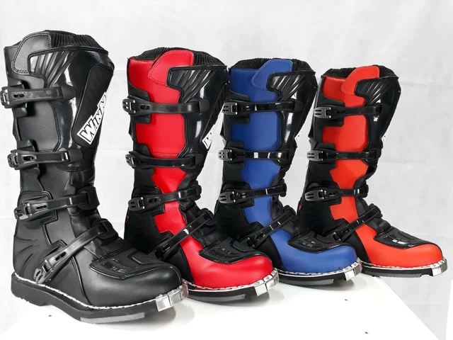 Stivali scarponi per fuoristrada fuori strada enduro moto da cross quad MX boots