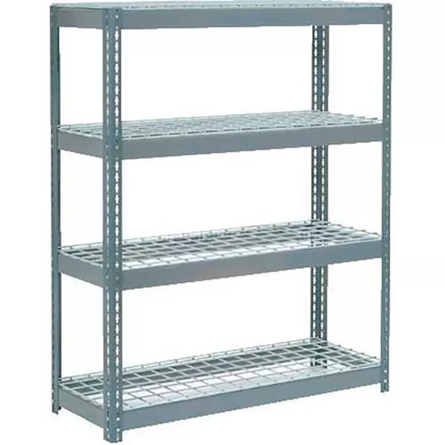 Global Industrial Extra Heavy Duty Shelving 48"W x 24"D x 72"H With 4 Shelves