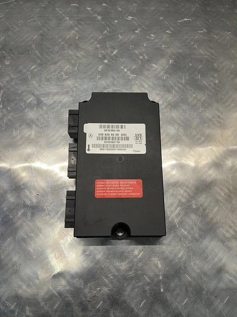 03-08 MERCEDES R230 SL500 SL55 AMG Roof Convertible Top Module Control ...