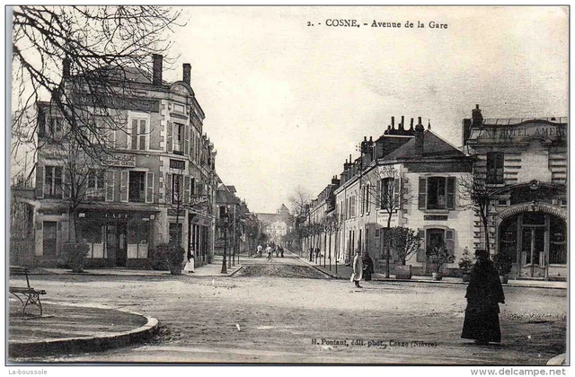 58 COSNE SUR LOIRE - avenue de la gare