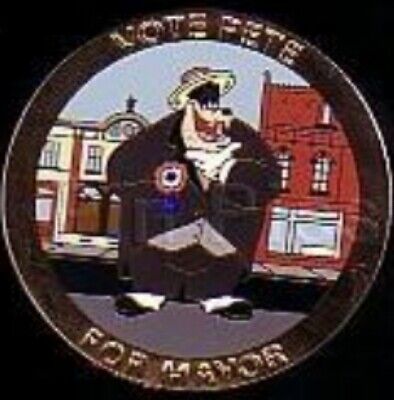 Disney Pin 35175 DS WDW Vote Pete for Mayor Patriotic Gold-finished America LE