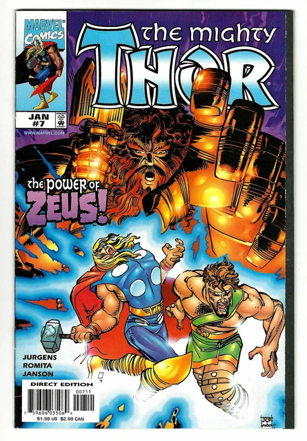 THOR # 7 (2nd series) - Marvel 1999 (fn-vf)