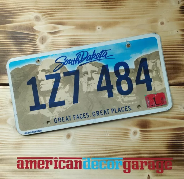 USA Nummernschild/Kennzeichen/license plate * South Dakota Mount Rushmore *