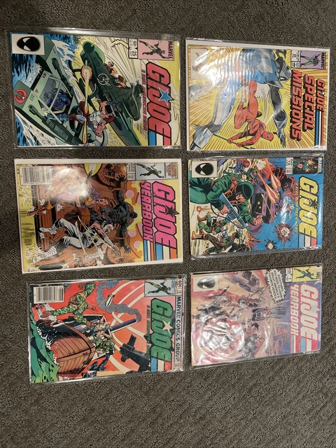 Lot of 6 Marvel Comics GI Joe   Comic Books