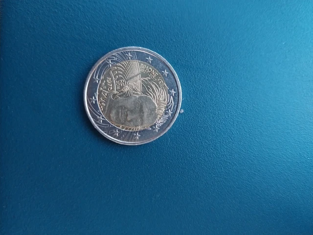 PIECE RARE 2 euros Simone Veil 2016 excellent état EUR 1.000,00