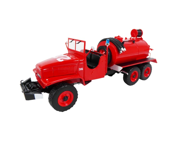 GMC CCKW 353 Fire Truck Forest Fire Tank 1:43 IXO Hachette PB110 GMC CCKW 353 Fire Truck Forest Fire Tank 1:43 IXO Hachette PB110