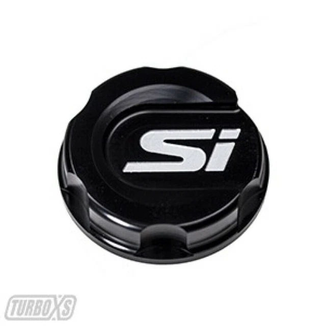 Turbo XS Oil Cap for 2016+ Honda Civic Black