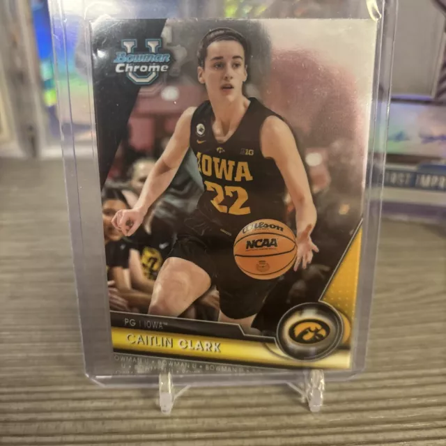 CAITLIN CLARK 2024 Topps Bowman U Chrome Base Rookie Rc 34 0.99