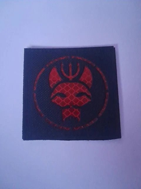Seal Team Morale Patch 50x50mm Hook or Sew on Backng Tactcal Badge UK