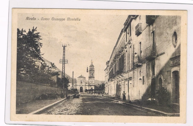 airola benevento c.so montella  animata spedita 1936