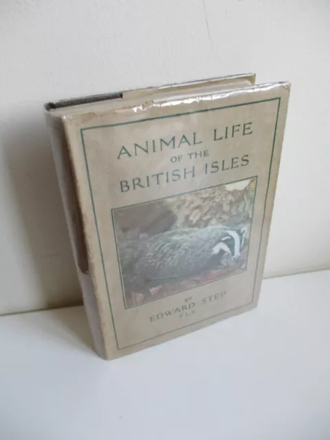 1939 ANIMAL LIFE OF THE BRITISH ISLES Wayside and Woodland Series EDWARD STEP