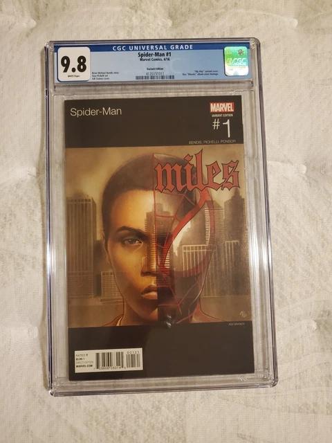 Spider-Man 1 CGC 9.8 Adi Granov Hip Hop Variant NAS ILLMATIC Homage Cover! 🔥