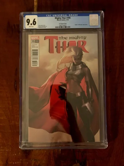 Mighty Thor 705 Jeehyung Lee 1:50 variant CGC 9.6 NM+ (VERY RARE)