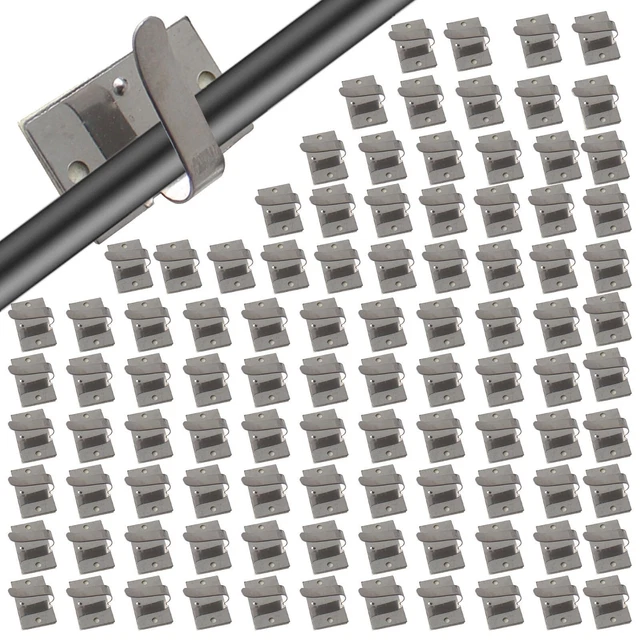 Expand Your Decor 100 pz clip per fili autoadesive per luci per corde esterne