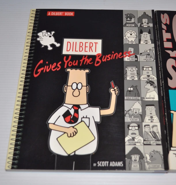 LOT OF 2 DILBERT Comic Strip BOOKS Scott Adams $7.03 - PicClick CA