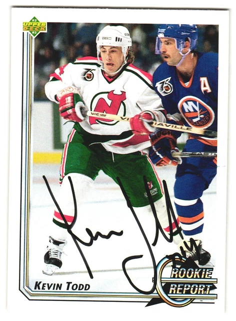 SIGNATURE AUTOGRAPHE THOMAS Hickey 10-11 In the Game Heroes & Prospects