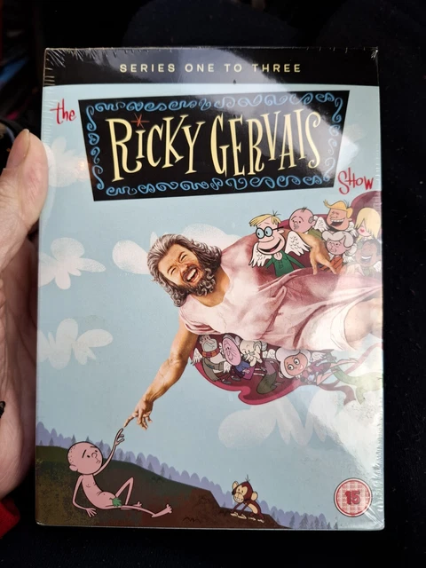 RICKY GERVAIS SHOW COMPLETE SERIES 1-3 DVD Season 1 2 3 UK R2 Brand New