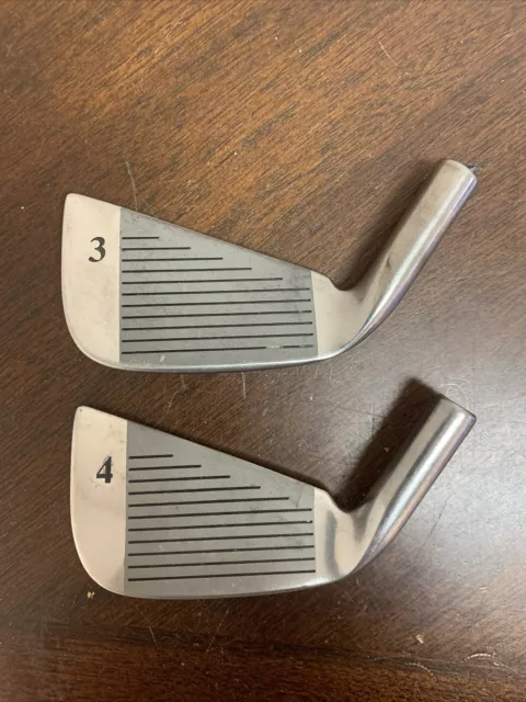 Golf Mens RH Head 4 Iron & 3 Iron Golfsmith Square Toe Tear Drop Design Used