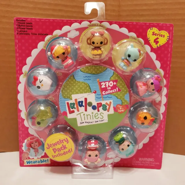 Lalaloopsy Tinies - Series 4 with Jewelry Pack 536642 - New in Package