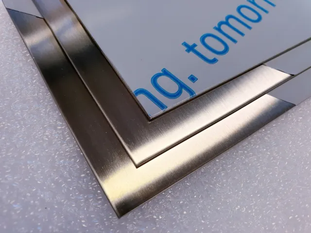 Tole en Acier Inox Anniversaire ✅ 0,5mm 1mm 1,5mm 2mm ✅ Prédécoupé Plaque Tôle