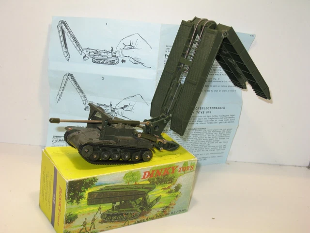 Dinky Toys 1:50 - 1 - Machine miniature - Ref. 883 Char AMX Poseur de
