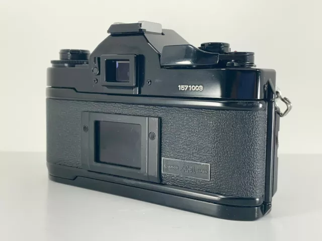 [Optique près De Mint ] Canon A-1 A1 Noir Reflex 35mm Corps Caméra à Film Only 3