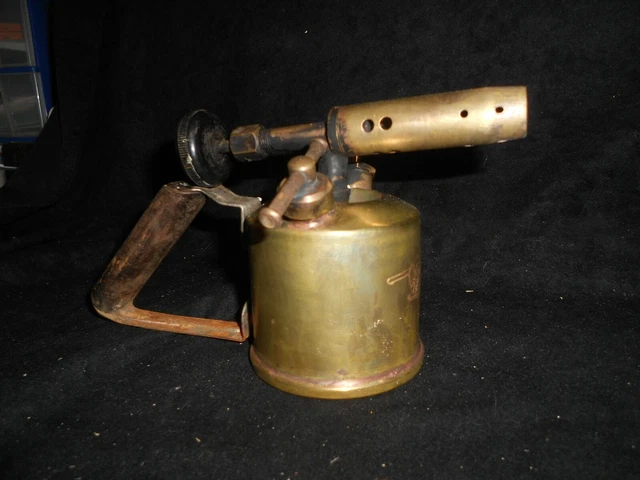 CHALUMEAU N44 EXPRESS Lampe À Souder Ancien Laiton Unis France EUR 24,90 - FR