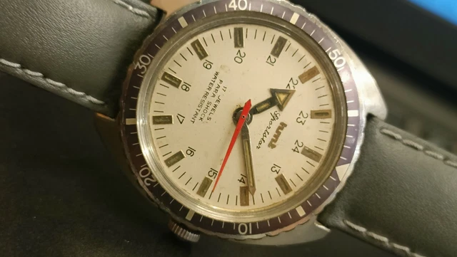 Montre Vintage Canterbury Automatique 17 Rubis - Pièce Ancienne De Collection
