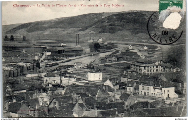 58 CLAMECY - La vallee de l'Yonne PAST/4056