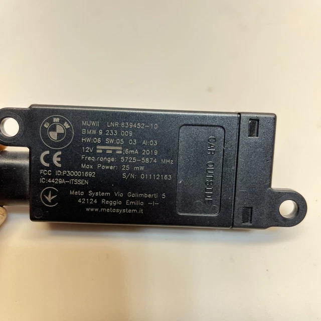 BMW X5 E70 (F30 F33 F22) Anti Theft Alarm Control Module 9233009