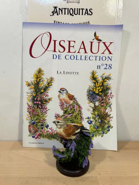 RARE N°28 - Oiseaux Collection La Linotte ou The Linnet Bird - ANDY PEARCE 2002