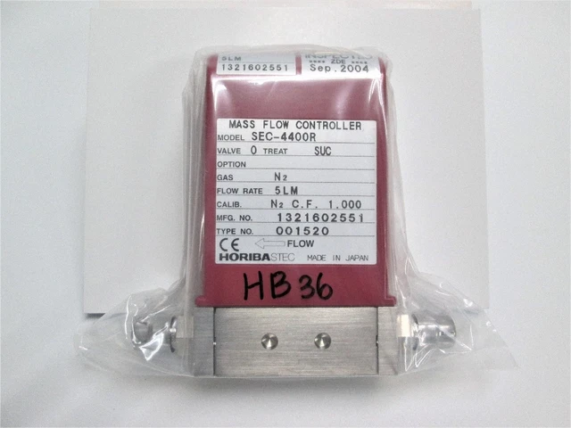 HORIBA STEC mass flow controller SEC-4400R