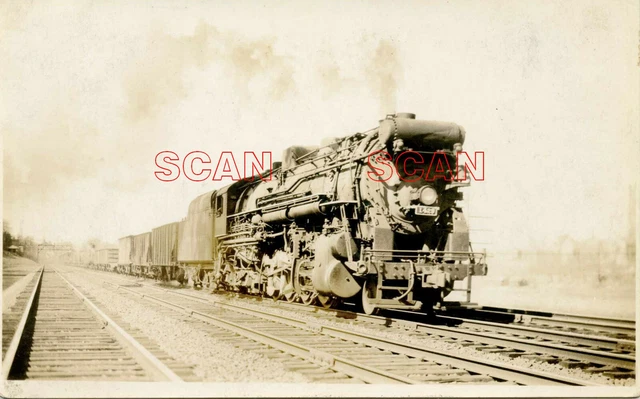 1C246 RPPC 1930s BOSTON & ALBANY RAILROAD LOCO #1429