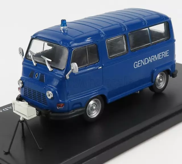 Miniature RENAULT - ESTAFETTE 800 MINIBUS GENDARMERIE - HACHETTE - 1/43