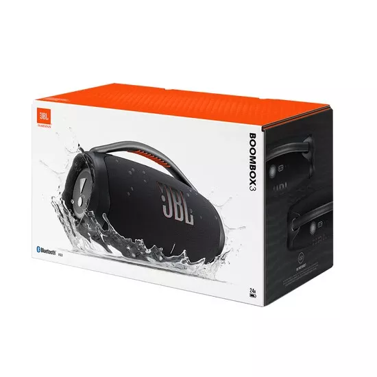 JBL Boombox 3 – Kabelloser Bluetooth-Lautsprecher – schwarz  - NEU OVP