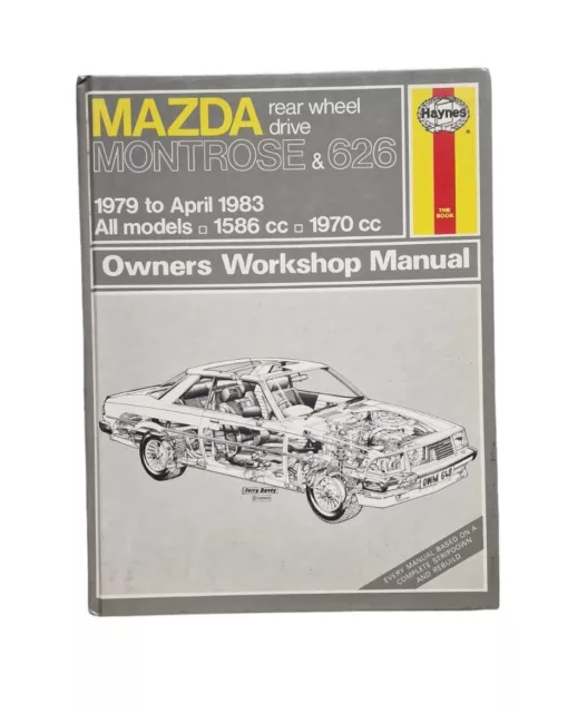 Haynes Manual Mazda  Montrose & 626 1979-1983