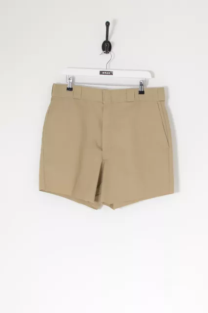 Vintage Dickies Abgeschnitten Chino Shorts Beige (W36)