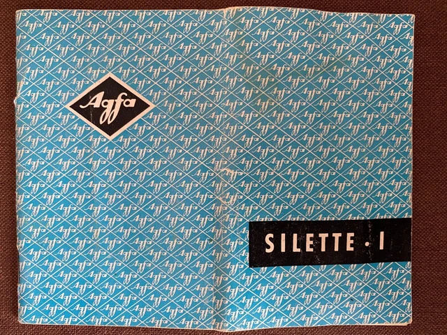 Mode d'emploi AGFA Silette 1 - Notice en Français