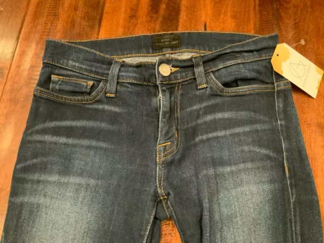 Hudson By Georgia-May Jagger Dark Wash Skinny Blue Jeans, Size 26 2