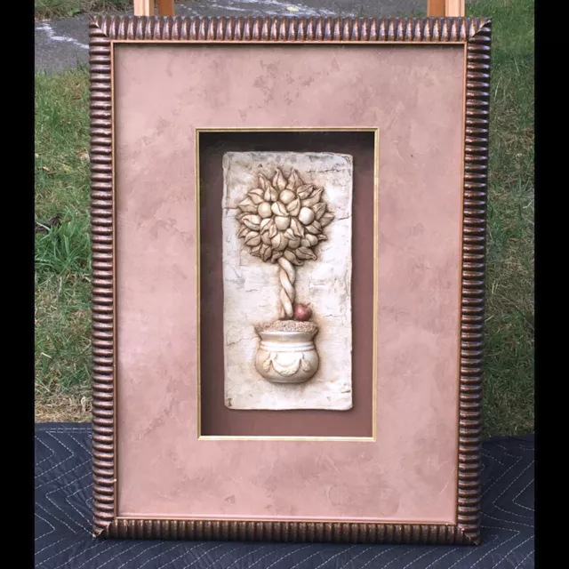 Ren Wil Inc Renwil Shadowbox Framed Wall Art Topiary Plant Sculpture Montreal