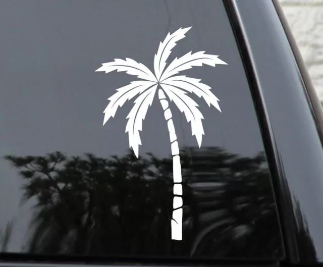 Palm Tree  Sticker Decal  Ocean Beach Holiday Car Window Wall