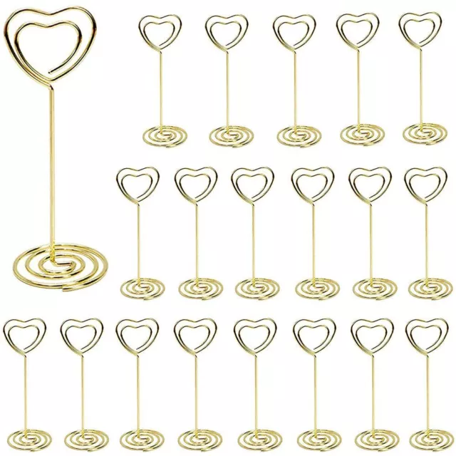 Wedding Supplies Table Numbers Holder Photos Clips Clamps Stand Place Card