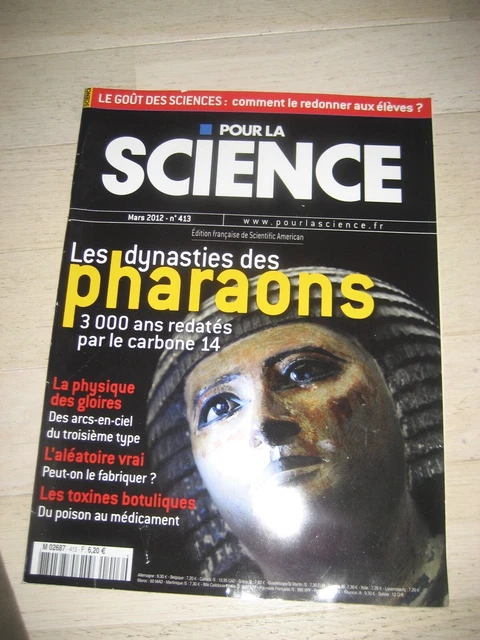 MAGAZINE POUR la sciences numero 413 EUR 12,00 - PicClick FR