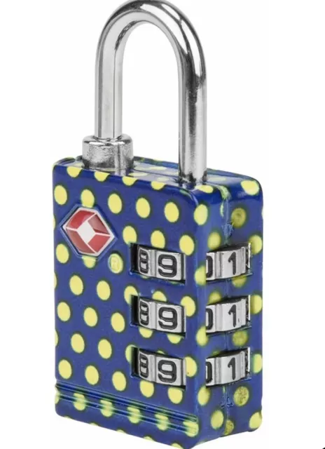 Travelon TSA Accepted Luggage Lock, Travel Sentry Approved Style #12790 READ